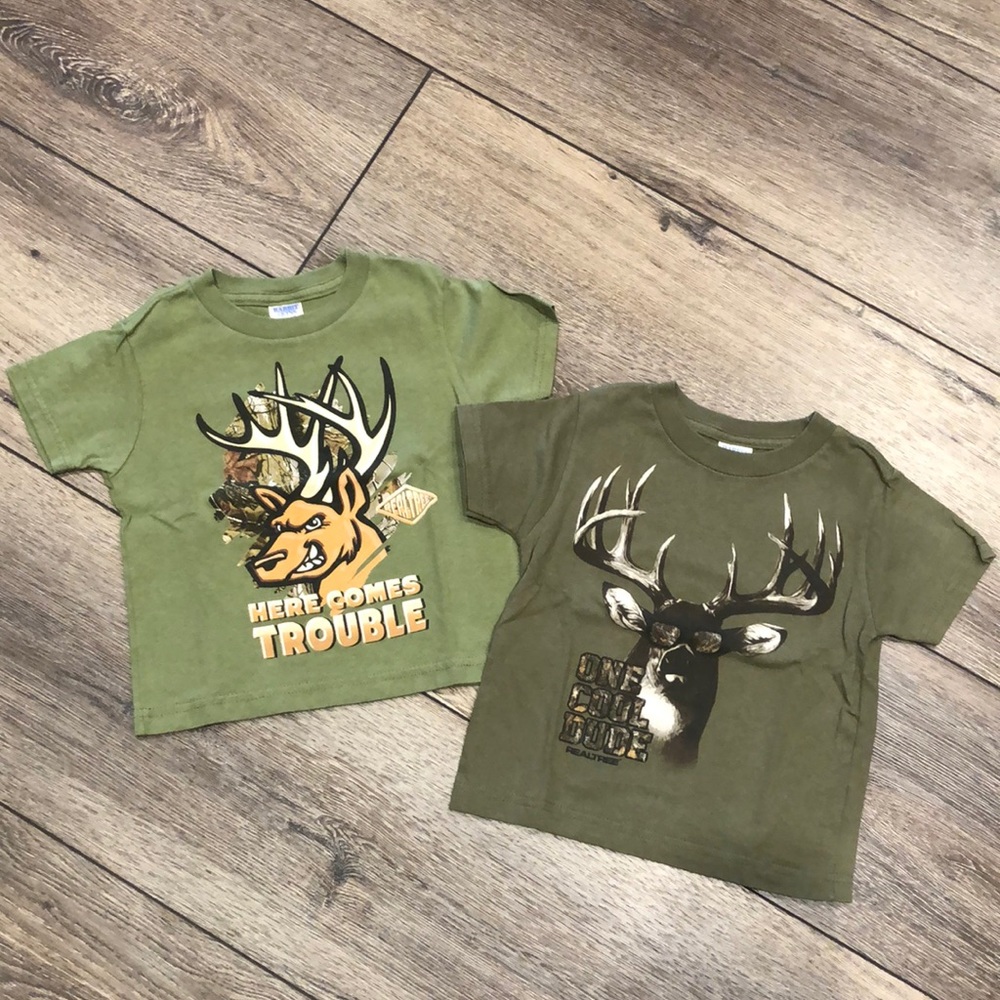 Realtree t-shirts size 3